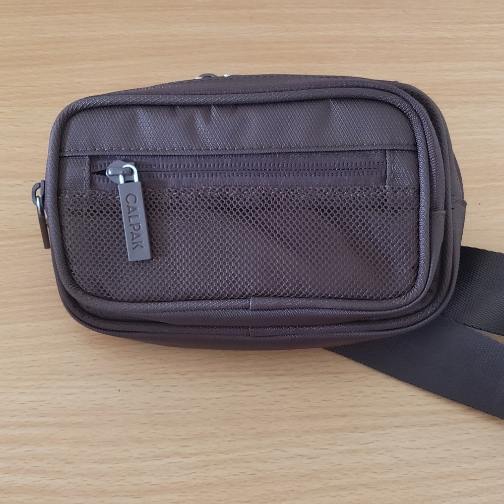 CALPAK Stevyn Fanny Pack Brown Belt Bag New without Tags